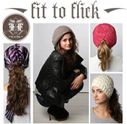 Fit to Flick Ponytail Hats